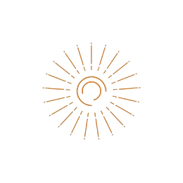 Decorative Rotating Sun Icon
